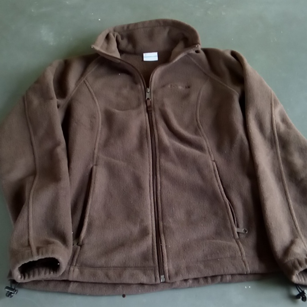 Columbia woman's zip up fleeces